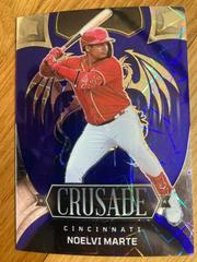 Noelvi Marte [Blue Velocity] #22 Baseball Cards 2023 Panini Chronicles Crusade Prices