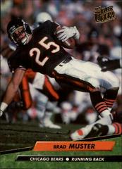 Brad Muster #45 Football Cards 1992 Ultra Prices
