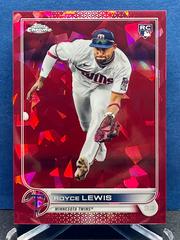 Royce Lewis [Red] Baseball Cards 2022 Topps Chrome Update Sapphire Prices