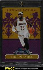 LeBron James [Purple] Basketball Cards 2014 Panini Excalibur Crusade Prices