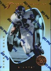 Tyrone Wheatley [Mirror Gold] Football Cards 1997 Pinnacle Certified Prices