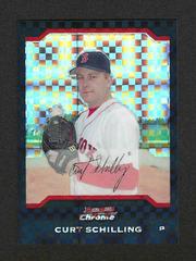 Curt Schilling [Refractor] Baseball Cards 2004 Bowman Chrome Prices
