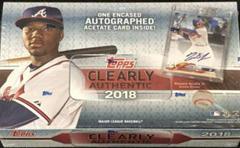 Hobby Box Baseball Cards 2018 Topps Clearly Authentic Prices