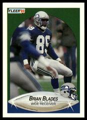 Brian Blades Football Cards 1990 Fleer Prices
