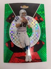 Peyton Manning [Green Xfractor] #120 Football Cards 2005 Topps Finest Prices