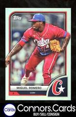 Miguel Romero #12 Baseball Cards 2023 Topps World Classic Prices