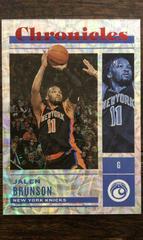 Jalen Brunson [Asia Red] #2 Basketball Cards 2022 Panini Chronicles Prices