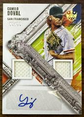 Camilo Doval [Gold] Baseball Cards 2022 Panini Diamond Kings DK Signatures Prices