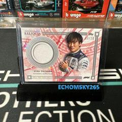 Yuki Tsunoda [Red] Racing Cards 2023 Topps Eccellenza Formula 1 Reliquia Prices