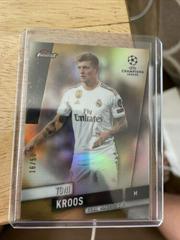 Toni Kroos [Gold Refractor] Soccer Cards 2019 Finest UEFA Champions League Prices