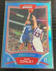 Mike Conley Blue Refractor #39 Basketball Cards 2008 Bowman Chrome Prices