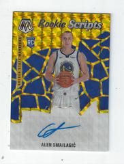 Alen Smailagic [Gold] #RS-ASM Basketball Cards 2019 Panini Mosaic Rookie Scripts Prices