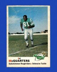 Ed McQuarters #85 Football Cards 1970 O Pee Chee CFL Prices