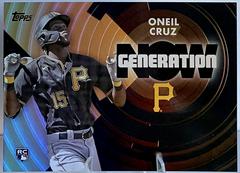 Oneil Cruz [Gold] #GN-48 Baseball Cards 2022 Topps Generation Now Prices