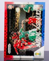 Cristiano Ronaldo [Red Prizm] Soccer Cards 2014 Panini Prizm World Cup Aerial Assault Prices