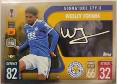 Wesley Fofana #440 Soccer Cards 2021 Topps Match Attax Champions & Europa League Prices
