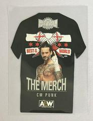 CM Punk #TM-5 Wrestling Cards 2022 SkyBox Metal Universe AEW The Merch Prices