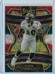 Ed Reed [Tri Color Prizm] #100 Football Cards 2019 Panini Select Prices