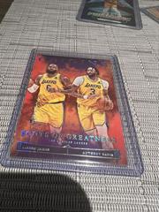 LeBron James, Anthony Davis [Red] #3 Basketball Cards 2022 Panini Origins Roots Of Greatness Prices