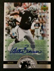 Willie Brown #LS-WB Football Cards 2005 Upper Deck Legends Legendary Signatures Prices