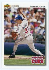 Greg Maddux [Gold Hologram] #353 Baseball Cards 1992 Upper Deck Prices