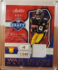 Calvin Austin III [Gold] #36 Football Cards 2022 Panini Absolute War Room Materials Prices
