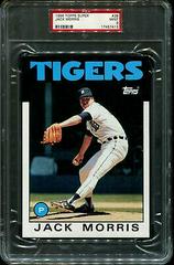 Jack Morris Baseball Cards 1986 Topps Super Prices