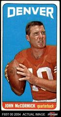 John McCormick #57 Football Cards 1965 Topps Prices