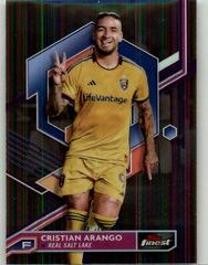 Cristian Arango #31 Soccer Cards 2023 Finest MLS Prices