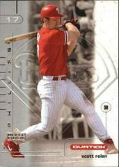 Scott Rolen #54 Baseball Cards 2002 Upper Deck Ovation Prices