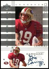 Giovanni Carmazzi [Autograph] #144 Football Cards 2000 Upper Deck Graded Prices