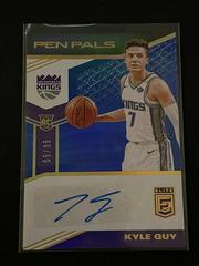 Kyle Guy #PP-KGY Basketball Cards 2019 Panini Donruss Elite Pen Pals Prices