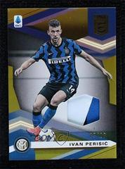 Ivan Perisic [Memorabilia Gold] Soccer Cards 2020 Panini Chronicles Elite Serie A Prices