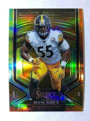 Devin Bush II [Tie Dye Prizm] Football Cards 2019 Panini Select Rookie Selections Prices