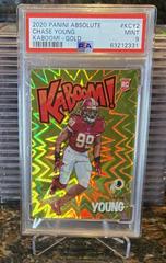 Chase Young [Gold] Football Cards 2020 Panini Absolute Kaboom Prices