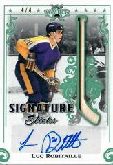 Luc Robitaille [Emerald] #SS-LR1 Hockey Cards 2021 Leaf Lumber Signature Sticks Prices