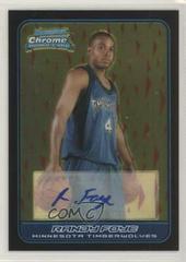 Randy Foye [Autograph] Basketball Cards 2006 Bowman Chrome Prices