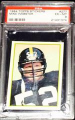 Mike Webster Football Cards 1984 Topps Stickers Prices