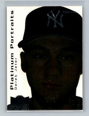 Derek Jeter Baseball Cards 2000 Metal Platinum Portraits Prices