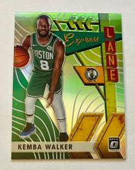 Kemba Walker [Lime Green] #23 Basketball Cards 2019 Panini Donruss Optic Express Lane Prices