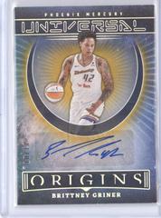 Brittney Griner [Gold] #UA-BGN Basketball Cards 2023 Panini Origins WNBA Universal Autographs Prices