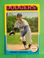 Sandy Koufax [1975 Mini] #1 Baseball Cards 2011 Topps Lineage Prices