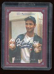 Sandy Koufax [Pinot Red] #26 Baseball Cards 2007 Upper Deck Masterpieces Prices