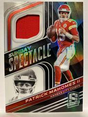Patrick Mahomes II #SS-PMA Football Cards 2022 Panini Spectra Sunday Spectacle Prices
