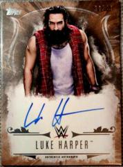 Luke Harper Wrestling Cards 2016 Topps WWE Undisputed Autographs Prices