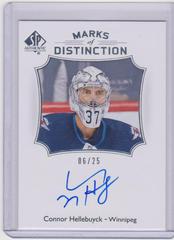 Connor Hellebuyck #MD-CH Hockey Cards 2021 SP Authentic Marks of Distinction Autographs Prices