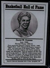 Dave Cowens Basketball Cards 1986 Hall of Fame Metallic Prices