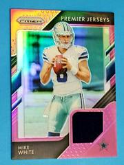 Mike White [Pink] Football Cards 2018 Panini Prizm Premier Jerseys Prices