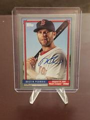 Dustin Pedroia [Silver] Baseball Cards 2022 Topps Archives 1992 MLB Debut Autographs Prices