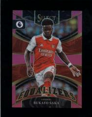 Bukayo Saka [Pink] Soccer Cards 2022 Panini Select Premier League Equalizers Prices